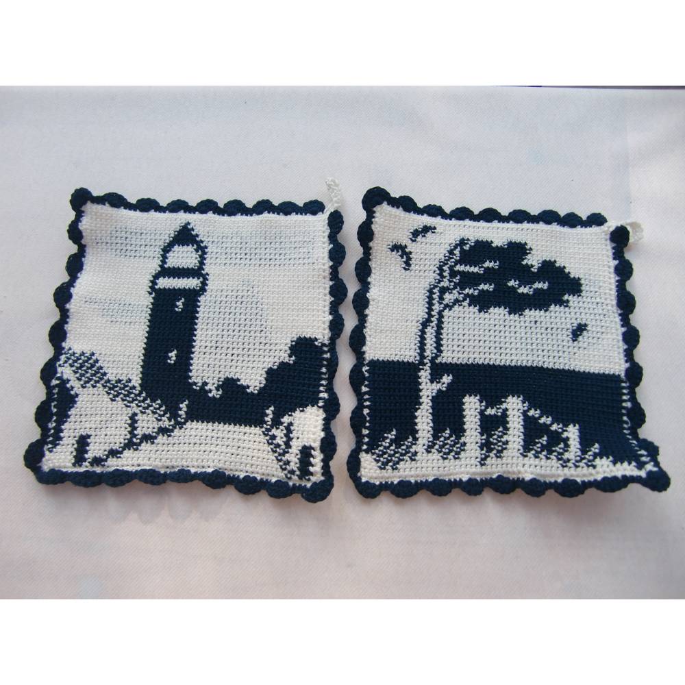 DIY Häkelanleitung Doubleface-Topflappen Maritim4 – Fischland-Darß-Zingst (PDF) Bild 3