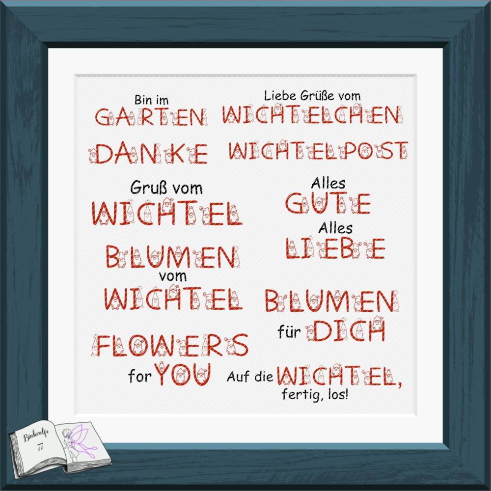 Digiset und Plott Blumenwichtel Bild 3