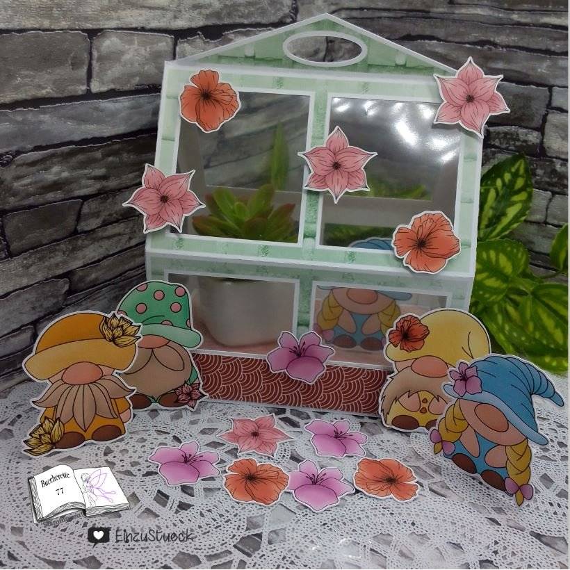 Digiset und Plott Blumenwichtel Bild 9