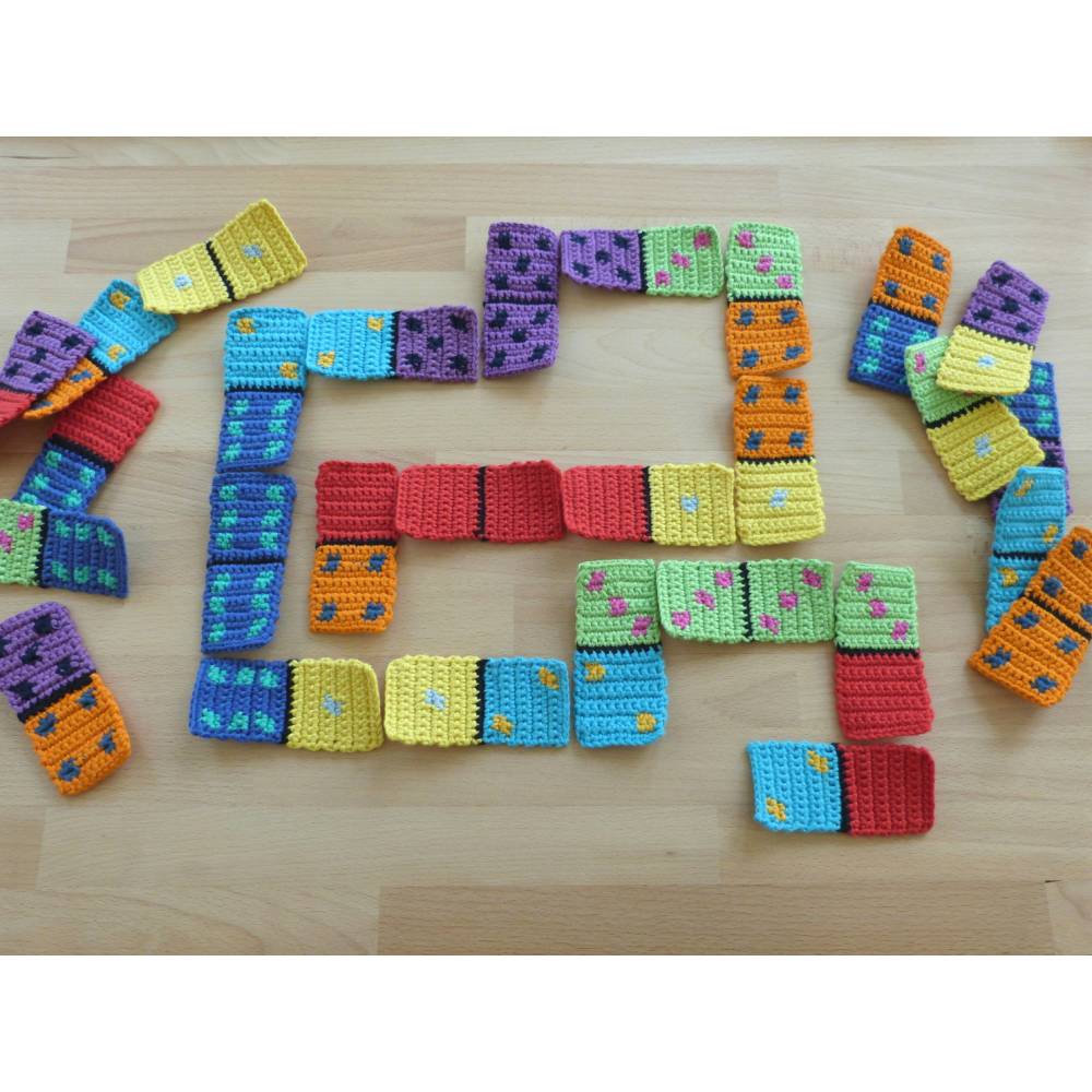 Häkelanleitung "Domino", Kartenspiel, Legespiel, pdf-Datei Bild 3