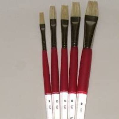 Borstenpinsel W&N Natural Grip Flach