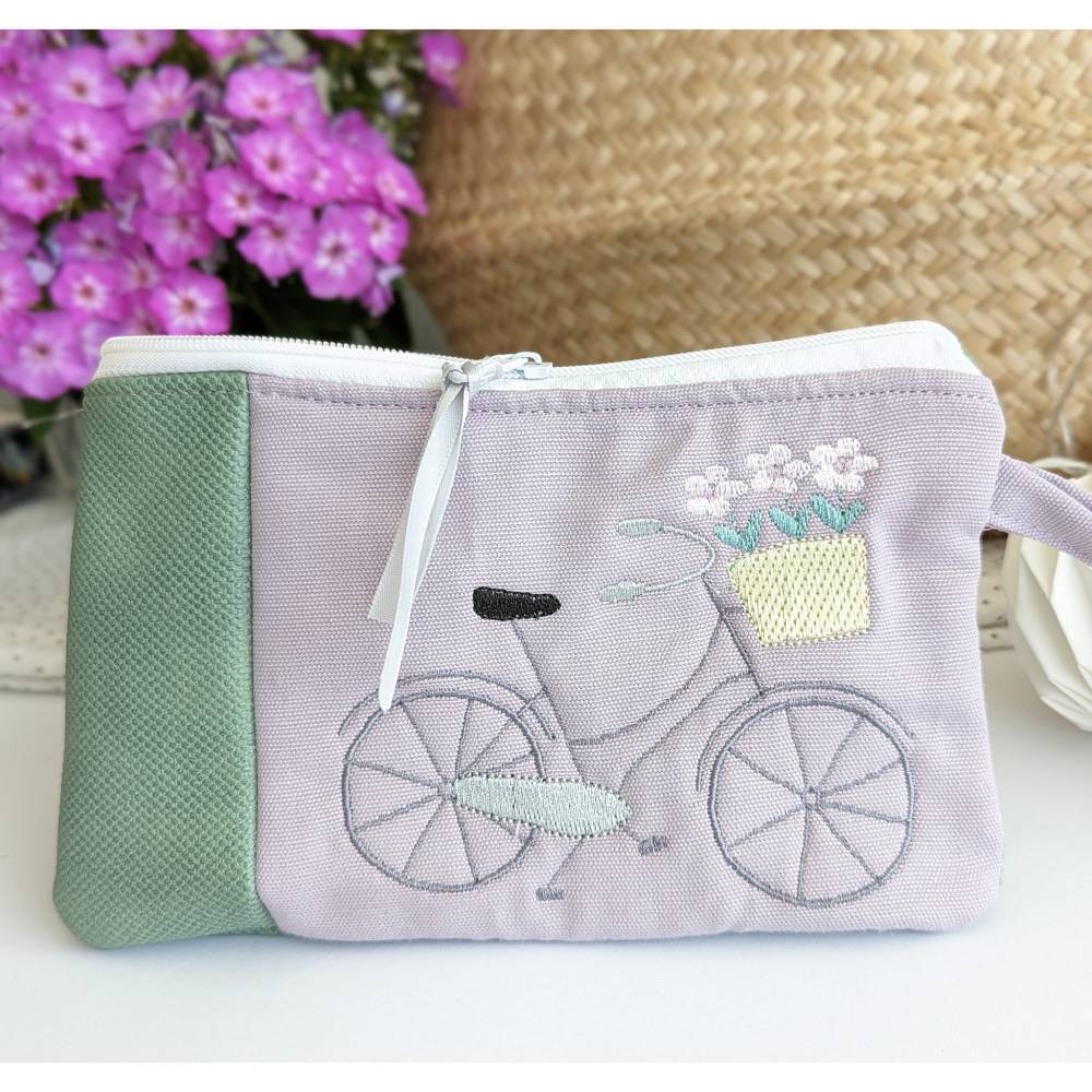 Stick & Stich Fahrrad Stickdatei Handsticken Vorlage und Anleitung Bild 2