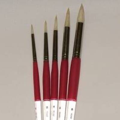 Borstenpinsel W&N Natural Grip Rund