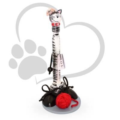 Handgefertigtes Geldgeschenk Katze aus Holz – Kreative Geschenkidee für Katzenfreunde zum Geburtstag