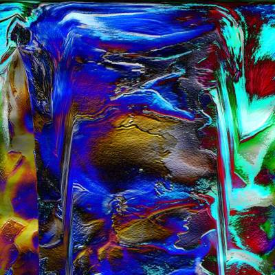 Wilde Wasser - Digital-ART - Kunstwerk 1/10 – Design  Ulrike Kröll
