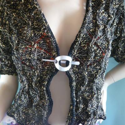 Ausergewöhnliche extravagante kurze Jacke,