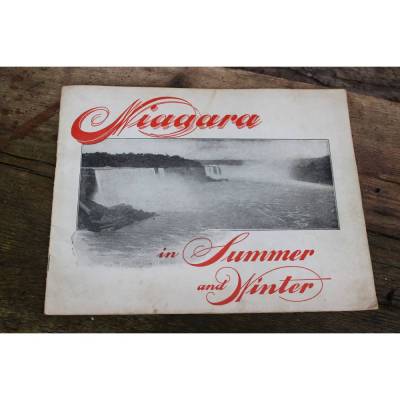 Niagara in Summer and Winter E.E. Nicklis Softcover 20er Jahre USA