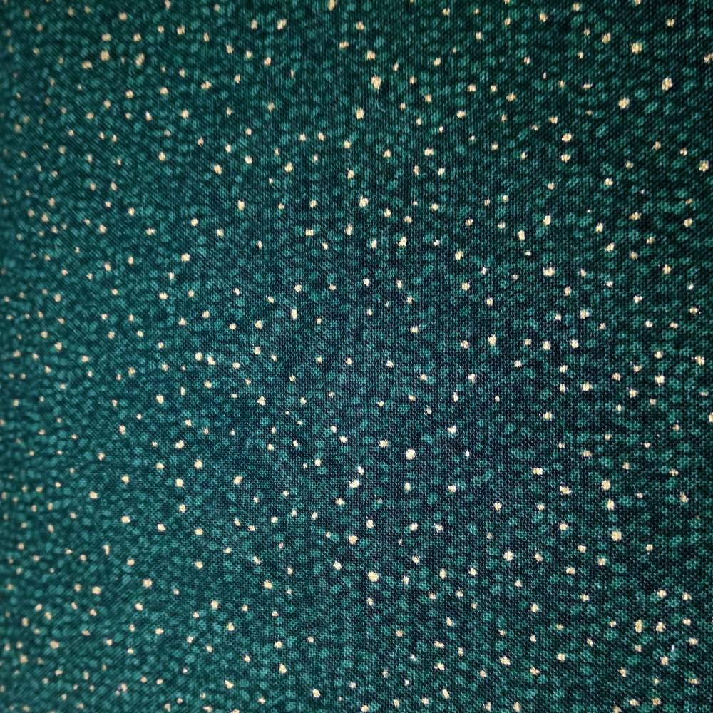 Springle Star Patchworkstoff Star Springle, roter Quiltstoff mit kleinen Herzen ...