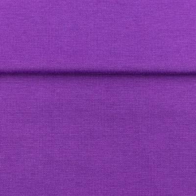 Bündchen fein lila violett Basic 50cm