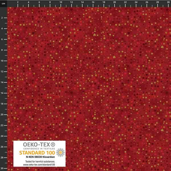 Springle Star Patchworkstoff Star Springle, beiger Quiltstoff mit kleinen beigen und ...