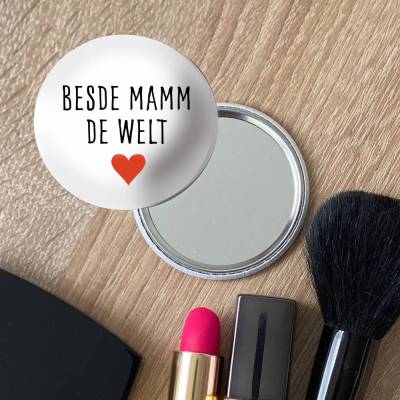 Besde Mamm de Welt Taschenspiegel