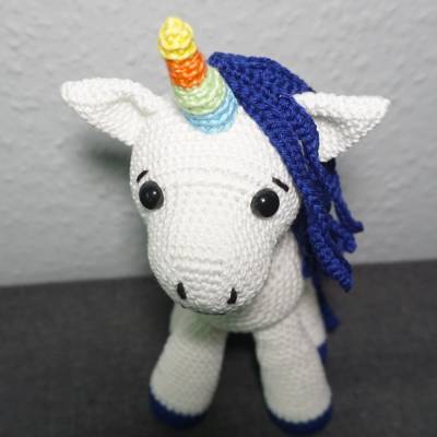 Häkelanleitung Einhorn Tiny