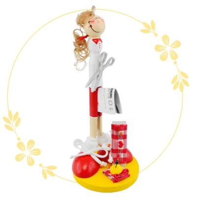 Geldgeschenk für Schneiderin – Originelle Figur für Nähfreundin handgefertigt