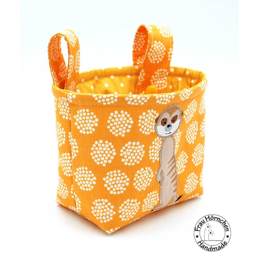 Lenkertasche fr Laufrad * Dreirad * Roller * Erdmnnchen * Bettutensilo *  Puky