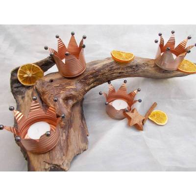 Treibholz  Arangement aus einem Treibholz Strandgut Deko