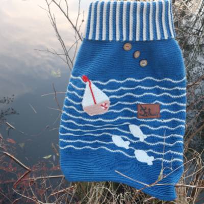 Häkelanleitung für Strampelsack ,,Auf hoher See"