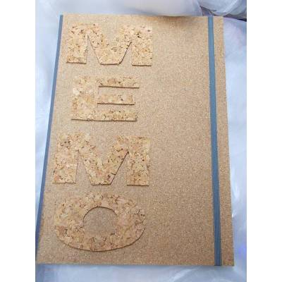 Kladde A4 Hardcover Notizbuch  MEMO Kork