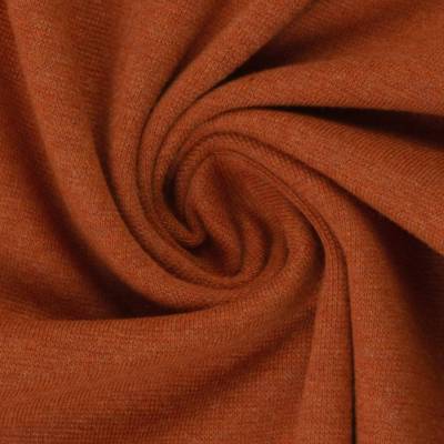 Bündchen Antje-melange Schlauchware terracotta meliert Oeko-Tex Standard 100(1m/12,-€)