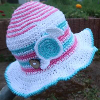 Häkelanleitung für Baby/Kinderhut ,,Kleenes Gutzje"