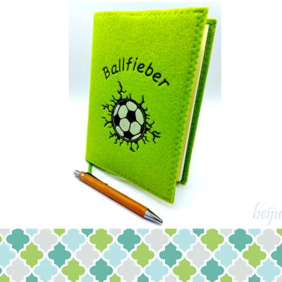 Notizbuch Fussball A5 liniert