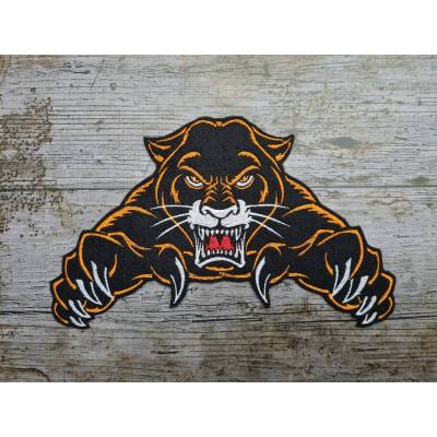 Angry Panther Stickdatei 18x10cm, Sofortdownload