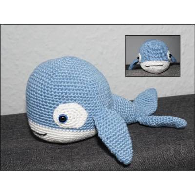 Häkelanleitung: Wal Moby