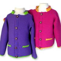 Strickanleitung - Trachtenjacke für Kinder in 3 Größen