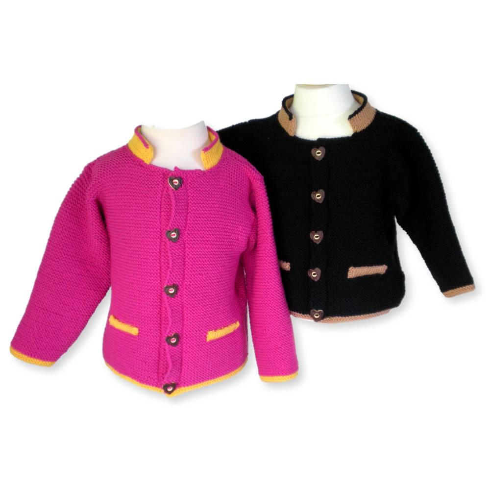 Strickanleitung - Trachtenjacke für Kinder in 3 Größen Bild 7