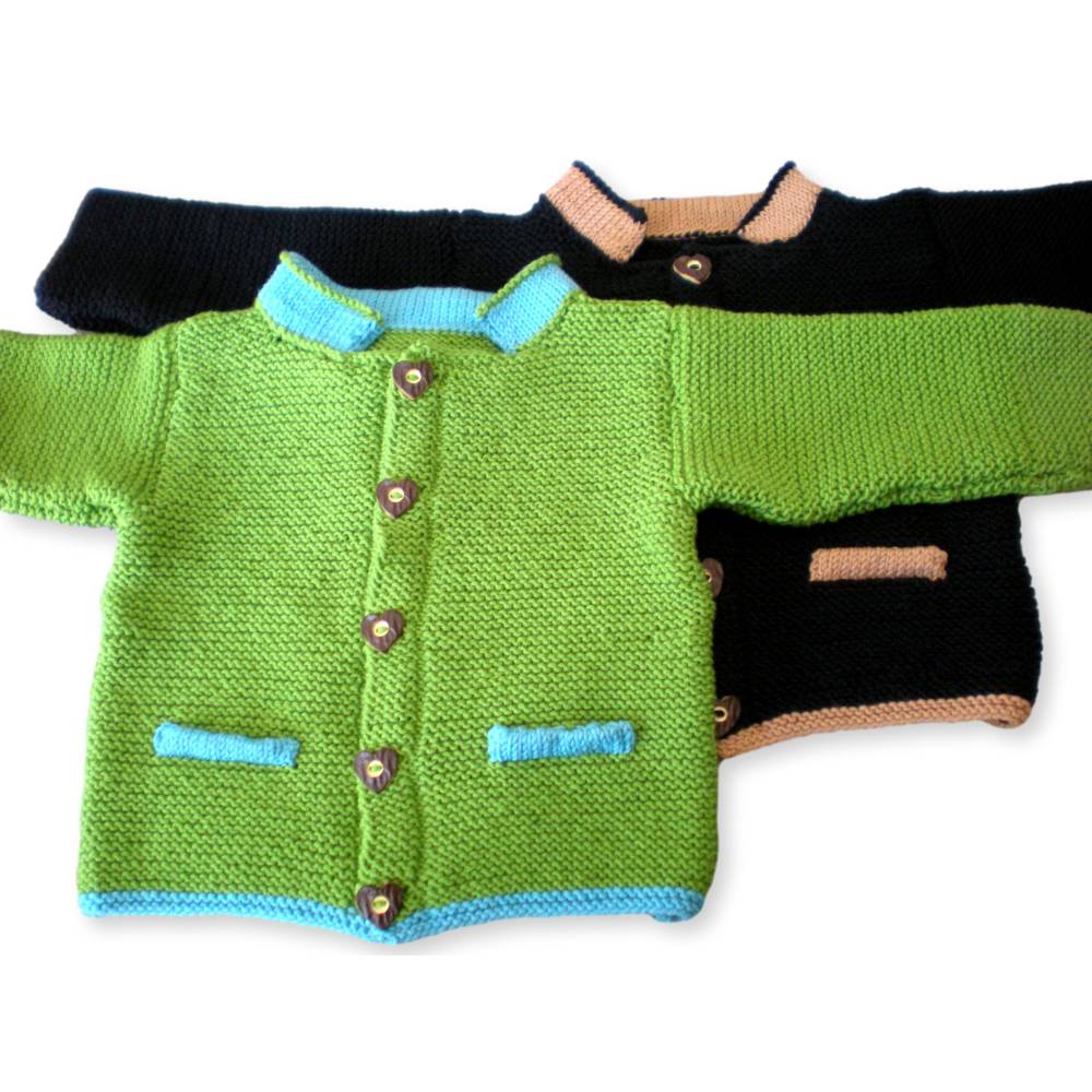 Strickanleitung - Trachtenjacke für Kinder in 3 Größen Bild 8