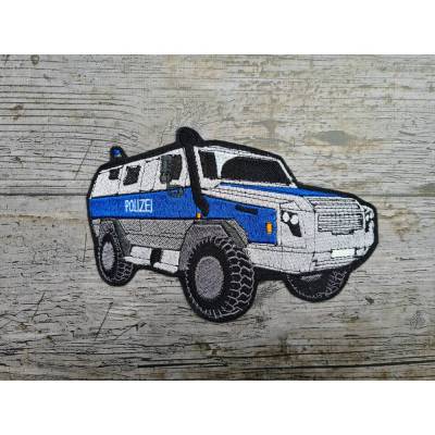 Polizei Truck Survivor R Stickdatei 16x11cm, Sofortdownload