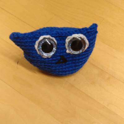 Süße gehäkelte Eule