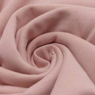 Sweat Baumwollsweat Shirt Stretch angeraut uni rosé  Oeko-Tex Standard 100 ( 1m/13,-€)