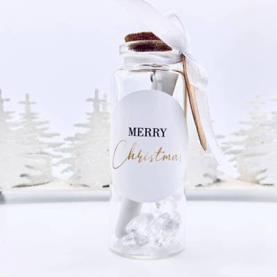 Flaschenpost Opa  Geschenk Weihnachten, Karte für Großvater
