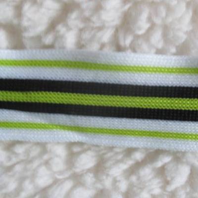 Seitenstreifen Seitenband Galonband Elastikband Multistreifen limette Breite 30 mm (1m/2,00 €)