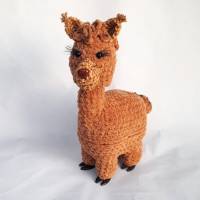Eierwärmer & Eierbecher Lama/Alpaka Hippy Boho – Kaktus, Monokel, Handarbeit, Geschenk Frühstück