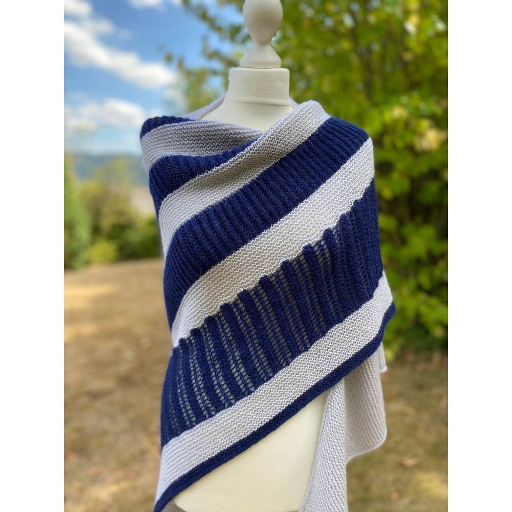 Strickanleitung Lizas Tuch Straight Lines Bild 10