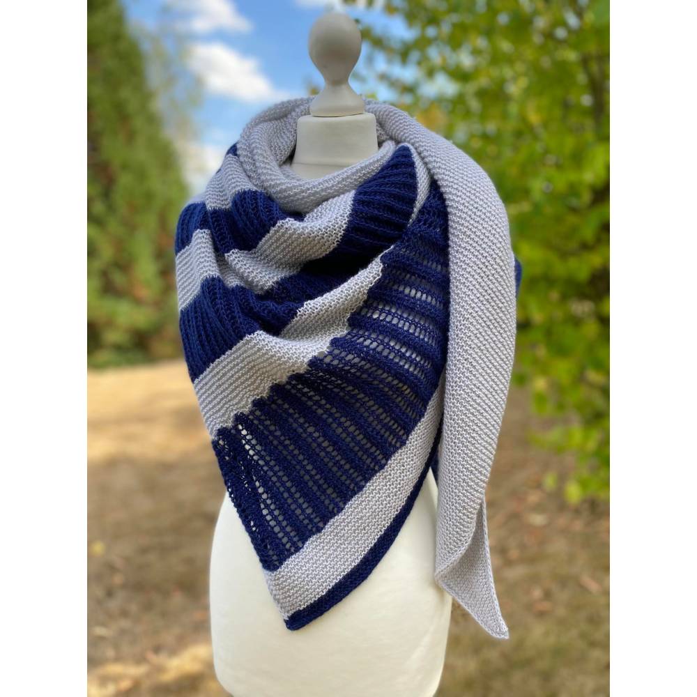 Strickanleitung Lizas Tuch Straight Lines Bild 9