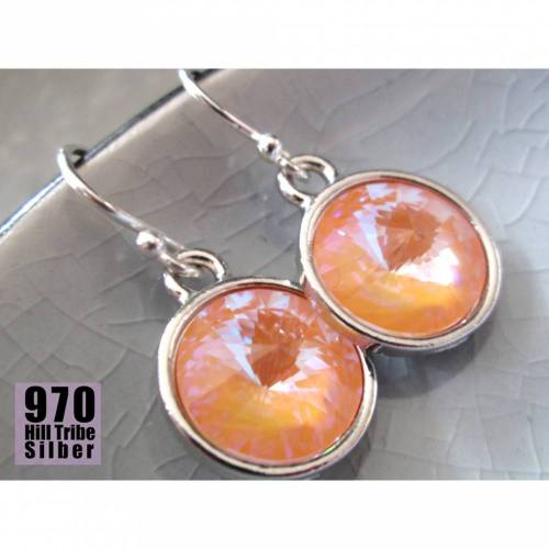 MYSTIC APRICOT glitzernde Ohrringe funkelnde Ohrhänger