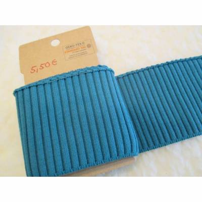 Fertigbündchen Petrol Oeko-Tex Standard 100(1Stück/3,00 €)