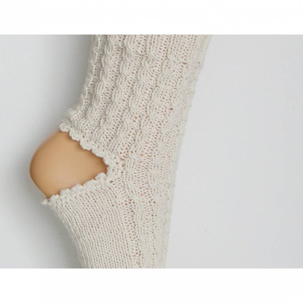 Yogasocken, Pilatessocken, Fitness-Socken, Kampfsport-Socken Tanzsocken, Gymnastiksocken, ohne Zehen, Wunschgröße, Wunschfarbe, Zopfmuster Bild 2