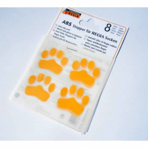 Regia ABS Stopper für REGIA Socken 8 Stk.  gelb
