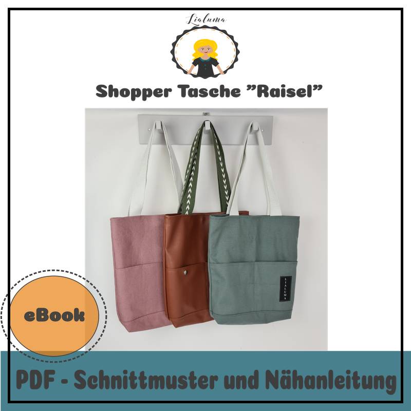 Nähanleitung Shopper Tasche Raisel Bild 1