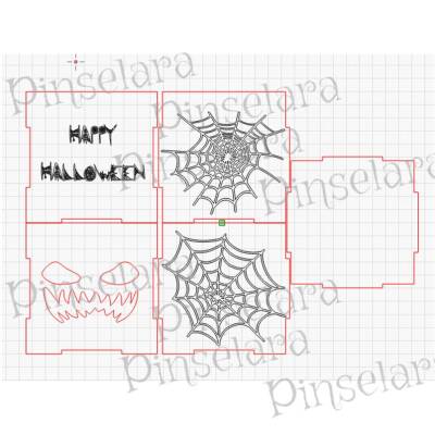 Laser Cut File, Halloween Teelichthalter, Garten Deko, Deko Halloween, Lasercut, Digitaler Download