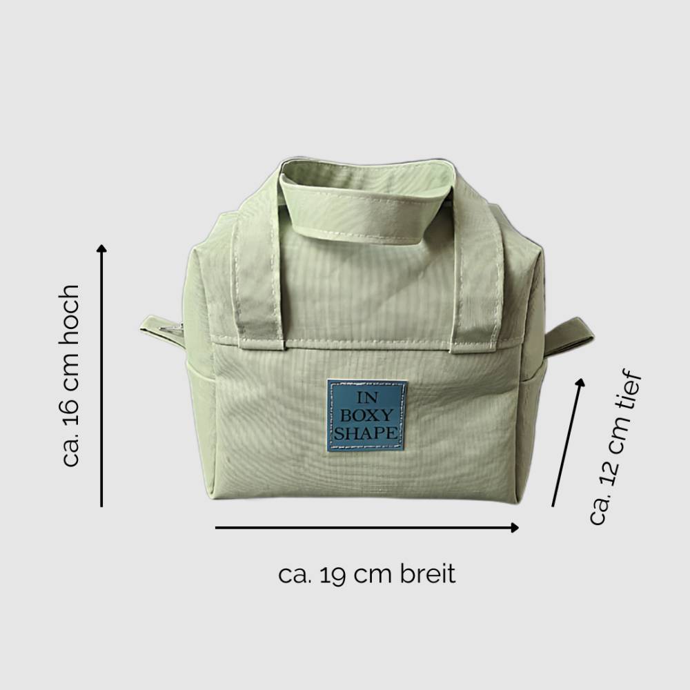 Nähanleitung Boxy Bag Amelie mit Henkeln Bild 4