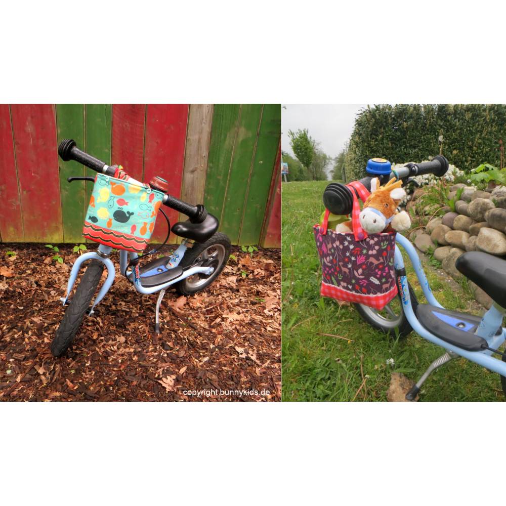laufrad tasche lenker vorne abnehmbar mdchen kindergarten lenkertasche puky  fahrrad korb geschenk kind rot schnecke