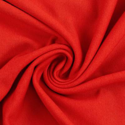 Baumwolljersey Vanessa Uni Rot