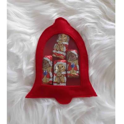 Weihnachtsglocke / Glocke zum befüllen / Geschenkverpackung