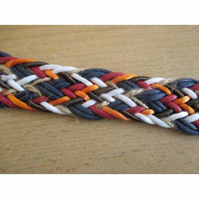 1 m Gurtband geflochten Breite 25 mm bunt ( 1,70 €/m)