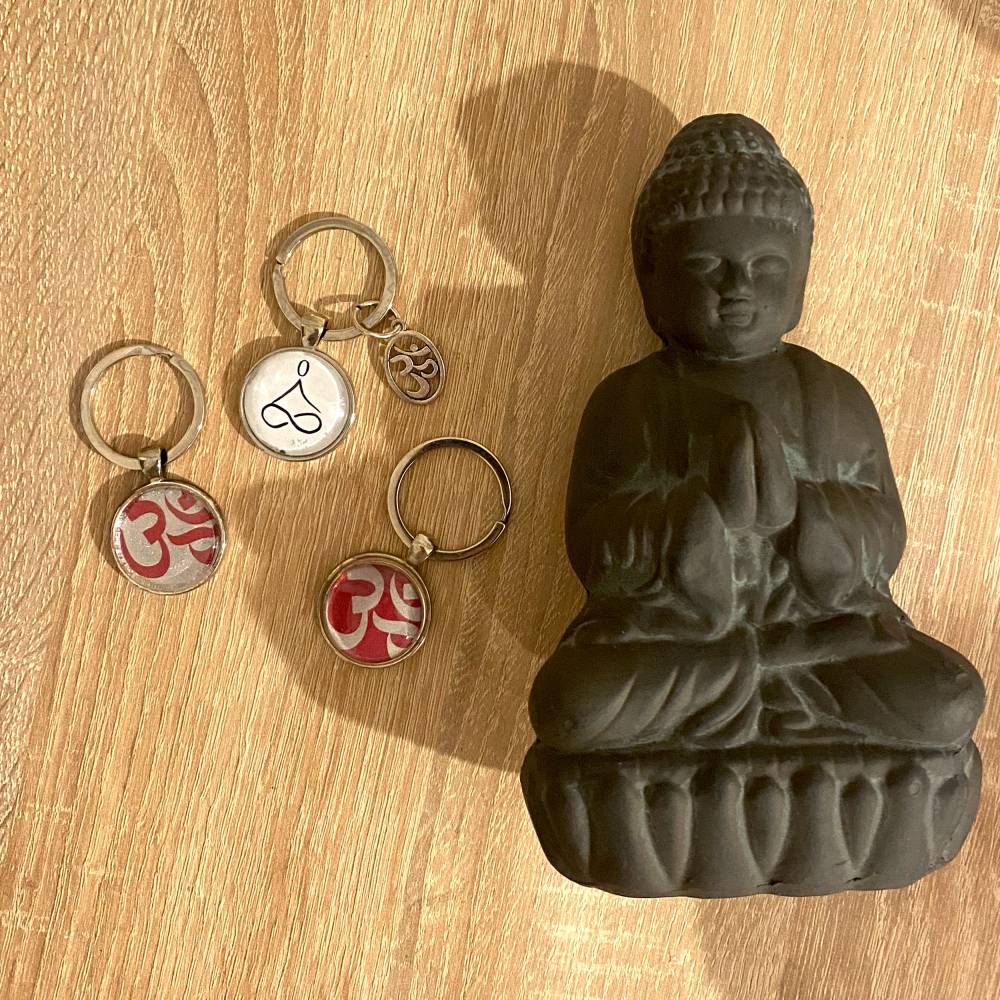 Yoga Schlüsselanhänger Bild 1