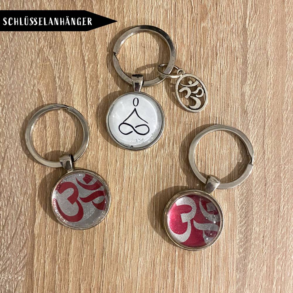 Yoga Schlüsselanhänger Bild 2